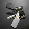 Mini Carabiner Card Knife with EDC Multi Function Opener Tool