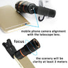 APEXEL Universal 8X Zoom Telescope Telephoto Camera Lens for Mobile Phone iPhone 4 5 6 Plus Samsung S6 S5 Galaxy Note HTC CL-19B