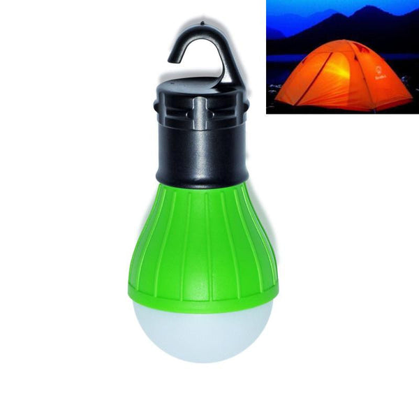 Portable Outdoor Hanging 3-LED Camping Lantern,Soft Light LED Camp Lights Bulb Lamp For Camping Tent Fishing